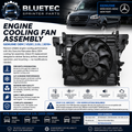 Mercedes Sprinter VS30 Engine Cooling Fan Assembly – Genuine OEM | 2.0L | #9079064600 (2019+)