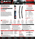 Mercedes Sprinter Front Wiper Blade Set – Bosch | VS30 | #9108240000 (2019–2025)